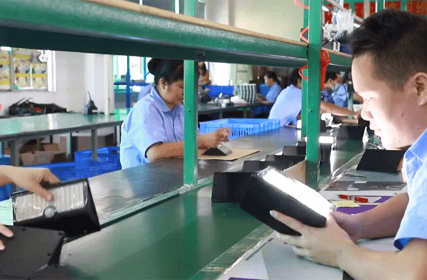light solar wall light factory