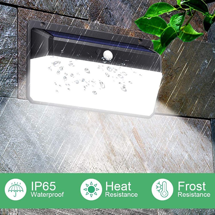 Lighting design of solar powered outdoor lights
