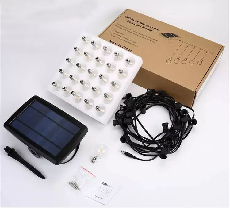 maintenance to solar decoration light