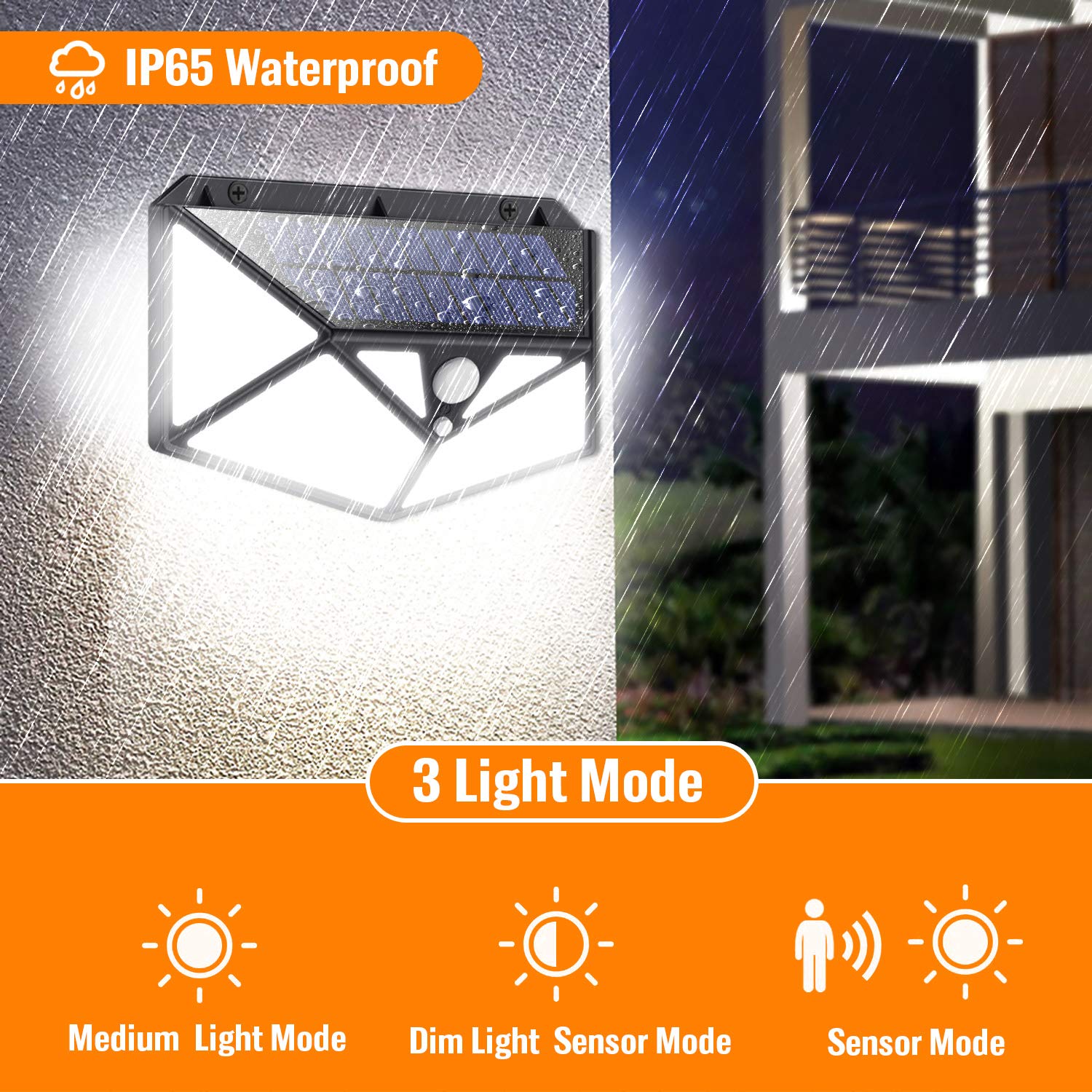 motion sensor solar garden light is really beautiful