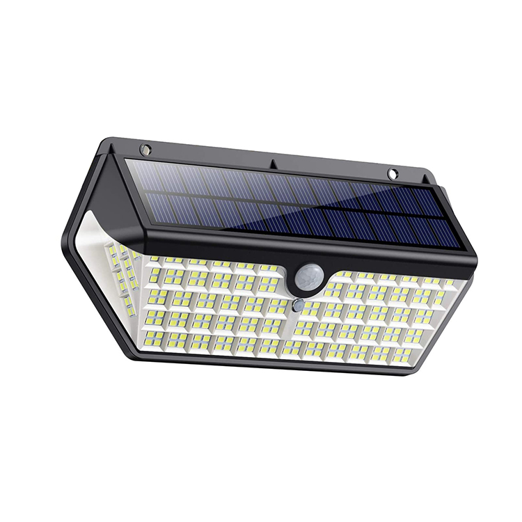 What is the appropriate glass interval in the chip of the flood light manufacturer?